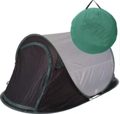 JEMIDI Tweepersoons Pop-up Tent - Opgooitent, Werptent Voor 2 Personen - Ideaal Als Festivaltent Of Kampeertent - Verschillende Kleuren -Bo Camp Goedkope Winkel 1200x1139 1