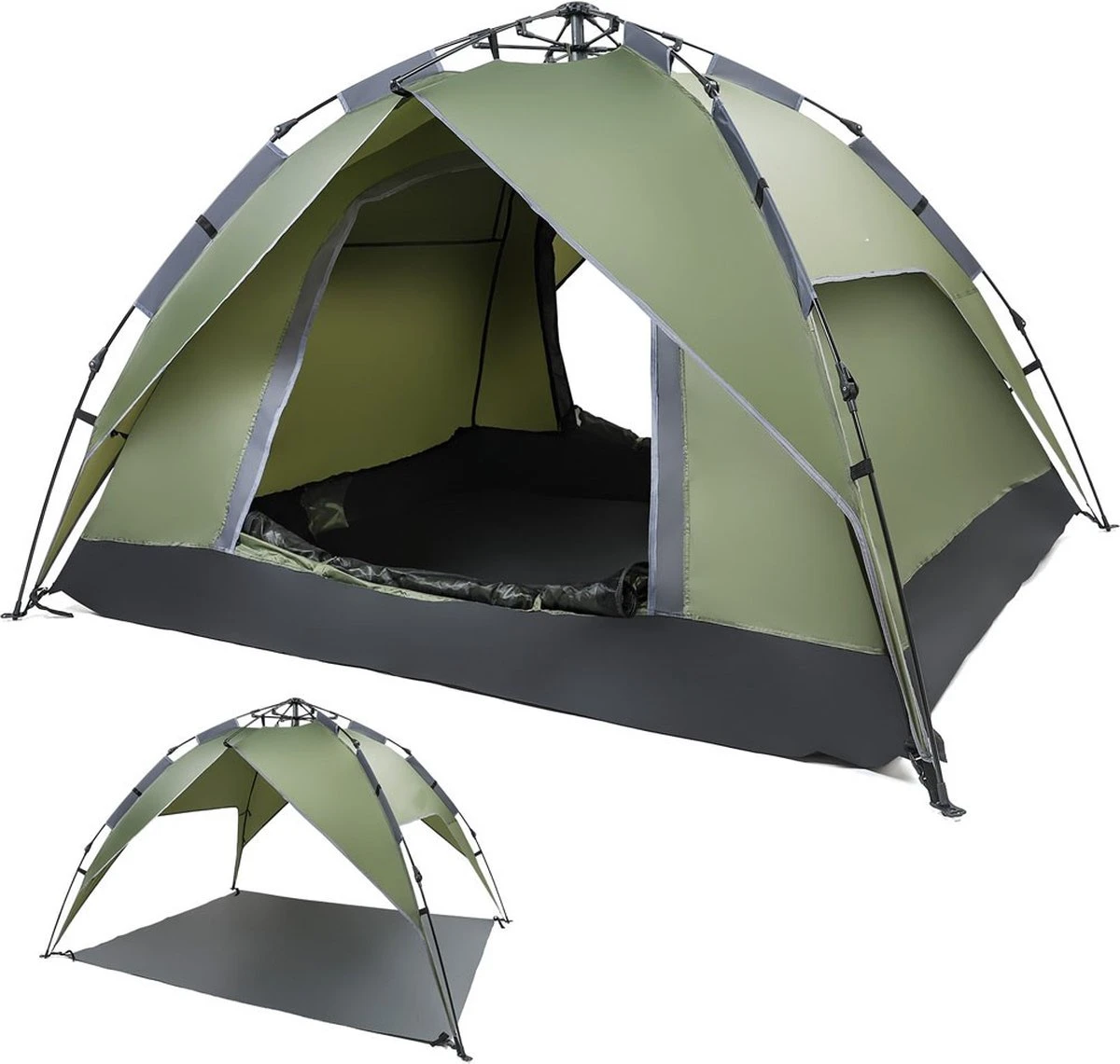 Sens Design Pop Up Tent - Tent - 2-3 Personen 1 Sens Design Pop Up Tent - Tent - 2-3 Personen