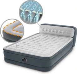 Intex 64448 - Queen Deluxe Ultra-Plush Zelfopblazend 2-persoons Luchtbed Met Hoofdboord (203x152x46cm) 24 Intex 64448 - Queen Deluxe Ultra-Plush Zelfopblazend 2-persoons Luchtbed Met Hoofdboord (203x152x46cm) -Bo Camp Goedkope Winkel 1200x1146 7