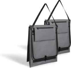 Intimo Strandmat - 2 Stuks - Grijs - 100x51x41cm -Bo Camp Goedkope Winkel 1200x1149