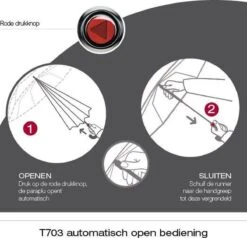 Knirps Paraplu's T Line AC - Zwart 11 Knirps Paraplu's T Line AC - Zwart -Bo Camp Goedkope Winkel 1200x1154 1