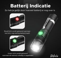 Rebela | Zaklamp Led Oplaadbaar | Flashlight Rechargeable | Waterproof Military Flashlight | Zaklamp 1200 Lumen | Inzoombaar | Oplaadbaar | Inclusief 1 Stuk Oplaadbare Batterij 18650 | Zwart 15 Rebela | Zaklamp Led Oplaadbaar | Flashlight Rechargeable | Waterproof Military Flashlight | Zaklamp 1200 Lumen | Inzoombaar | Oplaadbaar | Inclusief 1 Stuk Oplaadbare Batterij 18650 | Zwart -Bo Camp Goedkope Winkel 1200x1157 13