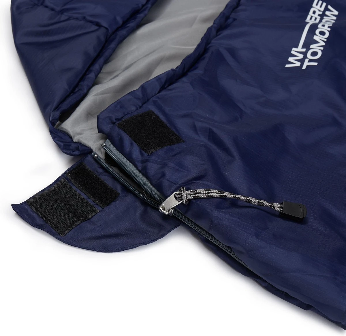 Where Tomorrow Outdoor Slaapzak | Klein En Zacht | 220 X 80 Cm X 50 Cm, Inclusief Opbergzak |ingepakt 26 X 14 Cm | 700g | Marineblauw 6 Where Tomorrow Outdoor Slaapzak | Klein En Zacht | 220 X 80 Cm X 50 Cm, Inclusief Opbergzak |ingepakt 26 X 14 Cm | 700g | Marineblauw - Afbeelding 6