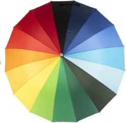 Biggdesign Moods Up Regenboog Paraplu - Windbestendig - Lichte Design - Voor Heren En Dames - Ø110 Cm -Bo Camp Goedkope Winkel 1200x1164 10