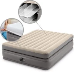 Intex Prime Comfort - Luchtbed - 2-Persoons - 152x203x51 Cm (BxLxH) - Grijs - Met Ingebouwde Motorpomp 17 Intex Prime Comfort - Luchtbed - 2-Persoons - 152x203x51 Cm (BxLxH) - Grijs - Met Ingebouwde Motorpomp -Bo Camp Goedkope Winkel 1200x1170 6