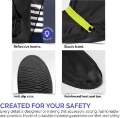 Perletti Overschoenen Reflecterend Pvc Zwart/roze Maat 36-39 13 Perletti Overschoenen Reflecterend Pvc Zwart/roze Maat 36-39 -Bo Camp Goedkope Winkel 1200x1178 7