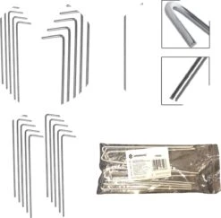 Springos Tentharingen | Haringen | Grondpennen | Staal | 10 Stuks 17 Springos Tentharingen | Haringen | Grondpennen | Staal | 10 Stuks -Bo Camp Goedkope Winkel 1200x1182 12
