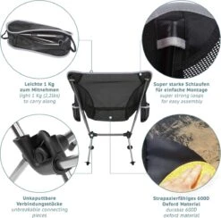 Smartpeas Camping Stoel Van Stevig 600D Polyester En Aluminium - Lichtgewicht En Opvouwbaar - Camping Gadget Inclusief Zijzakken +Plus: Strandmat & Draagtas 8 Smartpeas Camping Stoel Van Stevig 600D Polyester En Aluminium - Lichtgewicht En Opvouwbaar - Camping Gadget Inclusief Zijzakken +Plus: Strandmat & Draagtas -Bo Camp Goedkope Winkel 1200x1186 2