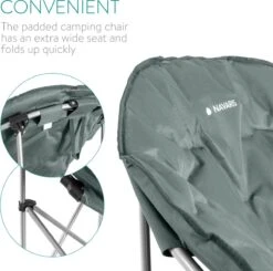Navaris Klapstoel XXL - Campingstoel Met Opbergtas - Draagbare Stoel Voor Kamperen, Festivals En Vissen -Strandstoel - Inklapbaar - Grijs 11 Navaris Klapstoel XXL - Campingstoel Met Opbergtas - Draagbare Stoel Voor Kamperen, Festivals En Vissen -Strandstoel - Inklapbaar - Grijs -Bo Camp Goedkope Winkel 1200x1188 1