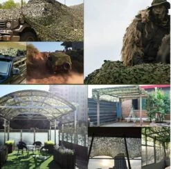 Camouflagenet 3x5m Groen 13 Camouflagenet 3x5m Groen -Bo Camp Goedkope Winkel 1200x1189 20