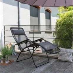 Lafuma RSXA Clip - Relaxstoel - Verstelbaar - Inklapbaar - Zero Gravity - Moss -Bo Camp Goedkope Winkel 1200x1191 5