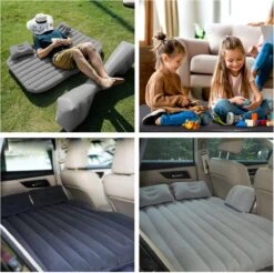 Flightmode - Opblaasbaar Matras Voor Auto, Opblaasbaar Bed, Autostoel, Comfortabel, Met Elektrische Luchtpomp En 3 Adapters, 2 Kussens En Transporttas, Voor Camping, Reizen, Strand 7 Flightmode - Opblaasbaar Matras Voor Auto, Opblaasbaar Bed, Autostoel, Comfortabel, Met Elektrische Luchtpomp En 3 Adapters, 2 Kussens En Transporttas, Voor Camping, Reizen, Strand -Bo Camp Goedkope Winkel 1200x1195 9