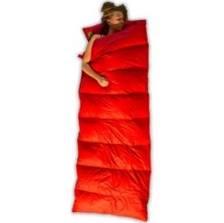LOWLAND OUTDOOR® Donzen Slaapzak - Companion Economy - 210x80 Cm - Rood -Bo Camp Goedkope Winkel 1200x1196 5