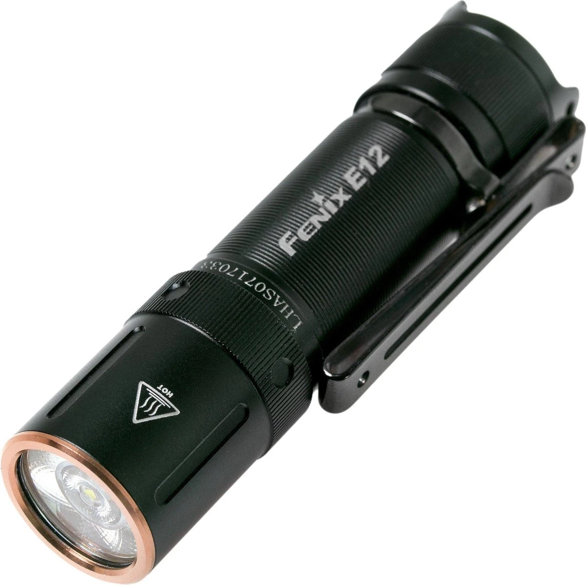 Fenix E12 V2.0 Zaklamp FEE12-V2 Compacte LED Zaklamp Brede Lichtbundel, 160 Lumen, Aluminium 1 Fenix E12 V2.0 Zaklamp FEE12-V2 Compacte LED Zaklamp Brede Lichtbundel, 160 Lumen, Aluminium