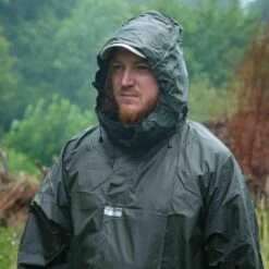 LOWLAND OUTDOOR® Wandelponcho - 100% Waterdicht (10.000mm) - Ademend (8.000g/M²) PFAS Vrij! Medium -Bo Camp Goedkope Winkel 1200x1200 1073