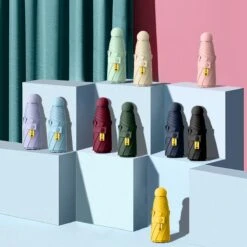 Merkloos TDR--Opvouwbare Paraplu -Windproof-Zonbescherming Anti-Uv UPF50 + Met Gratis Reisetui-roze -Bo Camp Goedkope Winkel 1200x1200 1120