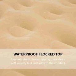 Merkloos Avenli 88030 Hoog Verhoogd Gevlokt Luchtbed | Queensize | Ingebouwde Pompen | Snelle En Gemakkelijke Inflatie -Bo Camp Goedkope Winkel 1200x1200 1192