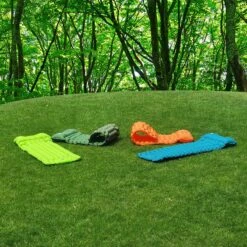 LVNRIDS Isomat, Zelfopblazend, Ultralicht, Luchtmatras, Camping, Zelfopblaasbaar, Opblaasbaar Matras, 3,9 Inch Dik, Met Voetperspomp En Kussen, Voor Camping, Reizen, Outdoor, Wandelen, Strand, Oranje -Bo Camp Goedkope Winkel 1200x1200 1300