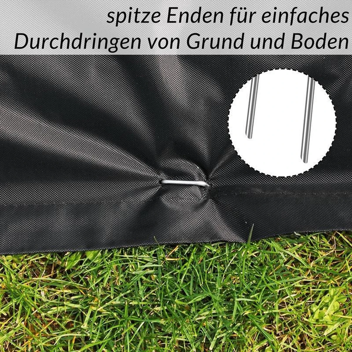 Gardebruk Haringen Set Van 50 Gegalvaniseerd Staal LxØ 150x2,7mm 6 Gardebruk Haringen Set Van 50 Gegalvaniseerd Staal LxØ 150x2,7mm - Afbeelding 6