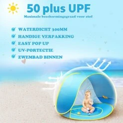 Seidon Strandtent Baby - Pop Up Tent - UV Bescherming - Baby En Kind - Waterdicht - Zwembadje - UV Bescherming 17 Seidon Strandtent Baby - Pop Up Tent - UV Bescherming - Baby En Kind - Waterdicht - Zwembadje - UV Bescherming -Bo Camp Goedkope Winkel 1200x1200 1382