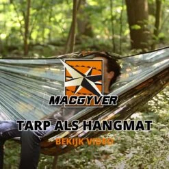 MacGyver® ‘3-in-1’ Tent | Tarp – Schaduwdoek – Hangmat | Strandtent | Outdoor-tent | Shelter | Vistent | 280 X 280 Cm | Camouflage | Waterdicht | Lichtgewicht -Bo Camp Goedkope Winkel 1200x1200 1408