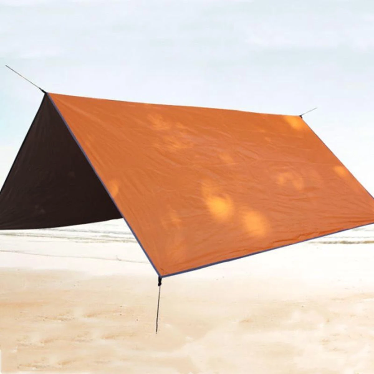 Merkloos TDR - Outdoor Draagbaar Zonnescherm Met Opbergtas - Waterdicht-SPF - Tarps Voor Kamperen300 * 300cm - 3-4Personen - Orange 5 Merkloos TDR - Outdoor Draagbaar Zonnescherm Met Opbergtas - Waterdicht-SPF - Tarps Voor Kamperen300 * 300cm - 3-4Personen - Orange - Afbeelding 5