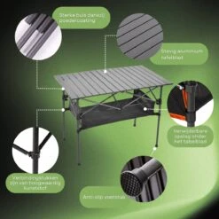 Campingtafel Inklapbaar En Opvouwbaar - Kampeertafel - Lichtgewicht Hittebestendig -Bo Camp Goedkope Winkel 1200x1200 153
