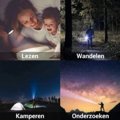 TIGIOO Zaklamp LED Oplaadbaar - 2 PACK - Incl. Oplader & Batterij & Koffertje - Zaklamp Militaire 21 TIGIOO Zaklamp LED Oplaadbaar - 2 PACK - Incl. Oplader & Batterij & Koffertje - Zaklamp Militaire -Bo Camp Goedkope Winkel 1200x1200 1531