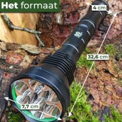 Ultra Krachtige Zaklamp - 10000 Lumen - 9 LED - Waterproof IP-54 - By Unlimited Products 14 Ultra Krachtige Zaklamp - 10000 Lumen - 9 LED - Waterproof IP-54 - By Unlimited Products -Bo Camp Goedkope Winkel 1200x1200 1538