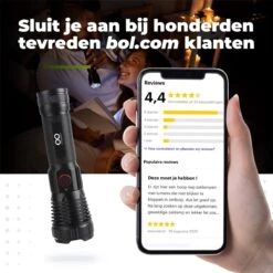 Unlimited Products Militaire Zaklamp LED Oplaadbaar - 2000 Lumen - IP68 Waterdicht - Hard Case Opbergdoos 13 Unlimited Products Militaire Zaklamp LED Oplaadbaar - 2000 Lumen - IP68 Waterdicht - Hard Case Opbergdoos -Bo Camp Goedkope Winkel 1200x1200 1544