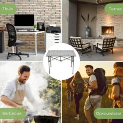 Campingtafel Inklapbaar En Opvouwbaar - Kampeertafel - Lichtgewicht Hittebestendig -Bo Camp Goedkope Winkel 1200x1200 157