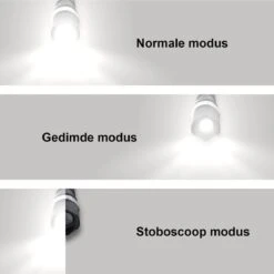 Zaklamp LED Oplaadbaar - Complete Set Met Lader En Autolader - Zoom En Stroboscoop Functies - Waterdicht -Bo Camp Goedkope Winkel 1200x1200 1579