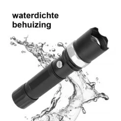 Zaklamp Set - Militaire Zaklamp LED - Zoom En Stroboscoop Functies - Waterdicht - 2 Stuks -Bo Camp Goedkope Winkel 1200x1200 1641