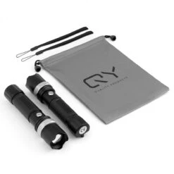 Zaklamp Set - Militaire Zaklamp LED - Zoom En Stroboscoop Functies - Waterdicht - 2 Stuks -Bo Camp Goedkope Winkel 1200x1200 1645