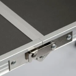 Aluminium Kampeertafel 120x60cm - Campingtafel Inklapbaar - 3-voudig Verstelbare Vouwtafel Antraciet -Bo Camp Goedkope Winkel 1200x1200 173