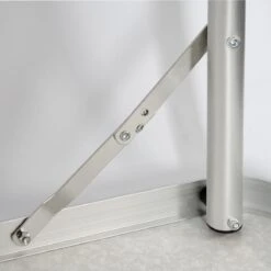 Aluminium Kampeertafel 120x60cm - Campingtafel Inklapbaar - 3-voudig Verstelbare Vouwtafel Antraciet -Bo Camp Goedkope Winkel 1200x1200 176