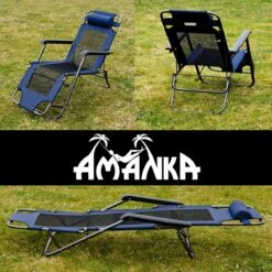 Ligstoel 155x60cm - Opvouwbaar Campingstoel Ligbed Strandstoel Tuinstoel Vouwligstoel Blauw 35 Ligstoel 155x60cm - Opvouwbaar Campingstoel Ligbed Strandstoel Tuinstoel Vouwligstoel Blauw -Bo Camp Goedkope Winkel 1200x1200 225
