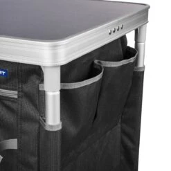 Campart Campingkeuken KI-0734 - Campingkast Groot - 4 Verstelbare Poten - Opvouwbaar En Lichtgewicht - Inclusief Opbergtas - Grijs -Bo Camp Goedkope Winkel 1200x1200 273