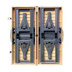 Merkloos Deuba Picknicktafel Campingtafel - Opvouwbaar Voor 4 Personen - Hout En Aluminium -Bo Camp Goedkope Winkel 1200x1200 290