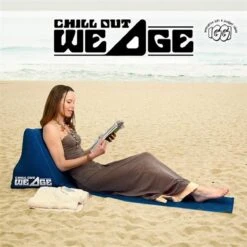 CKB LTD - Chill Out - Luchtbed - Campingstoel - Wedge Opblaasbare Ligstoel - Blauw Strandstoel 1 Persoons Volwassen Luchtbedden Kampeerstoel Vouwstoel Stoel Slaapmatje Slaapmatten Opvouwbaar Volwassenen Tuinstoel Opblaasstoel Kampeerstoelen Lucht -Bo Camp Goedkope Winkel 1200x1200 330