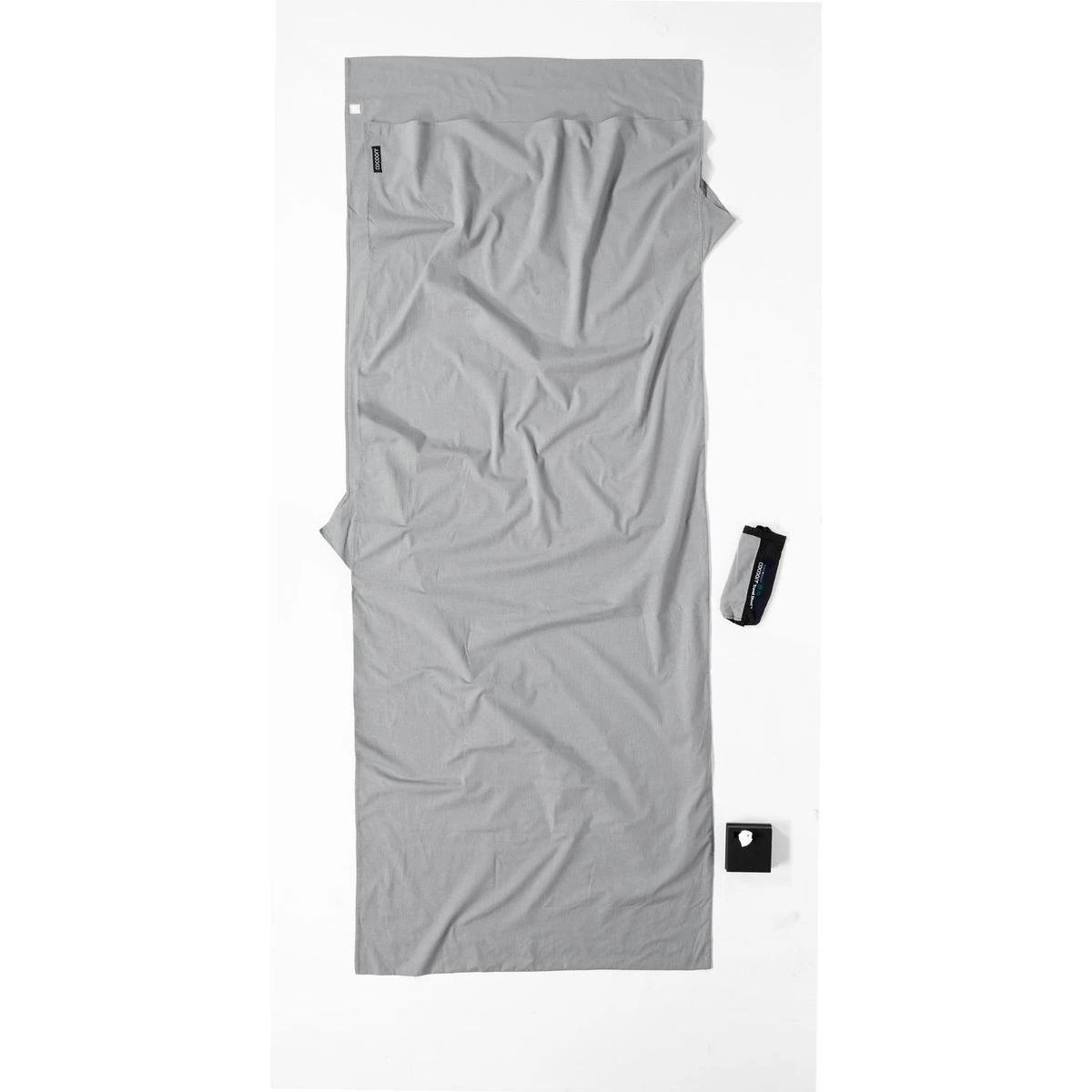 Cocoon Travelsheet InsectShield 100% Katoen - Safari Grey 2 Cocoon Travelsheet InsectShield 100% Katoen - Safari Grey - Afbeelding 2