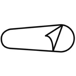 Travelsafe Cotton Inlet Mummy Slaapzak - Wit -Bo Camp Goedkope Winkel 1200x1200 509