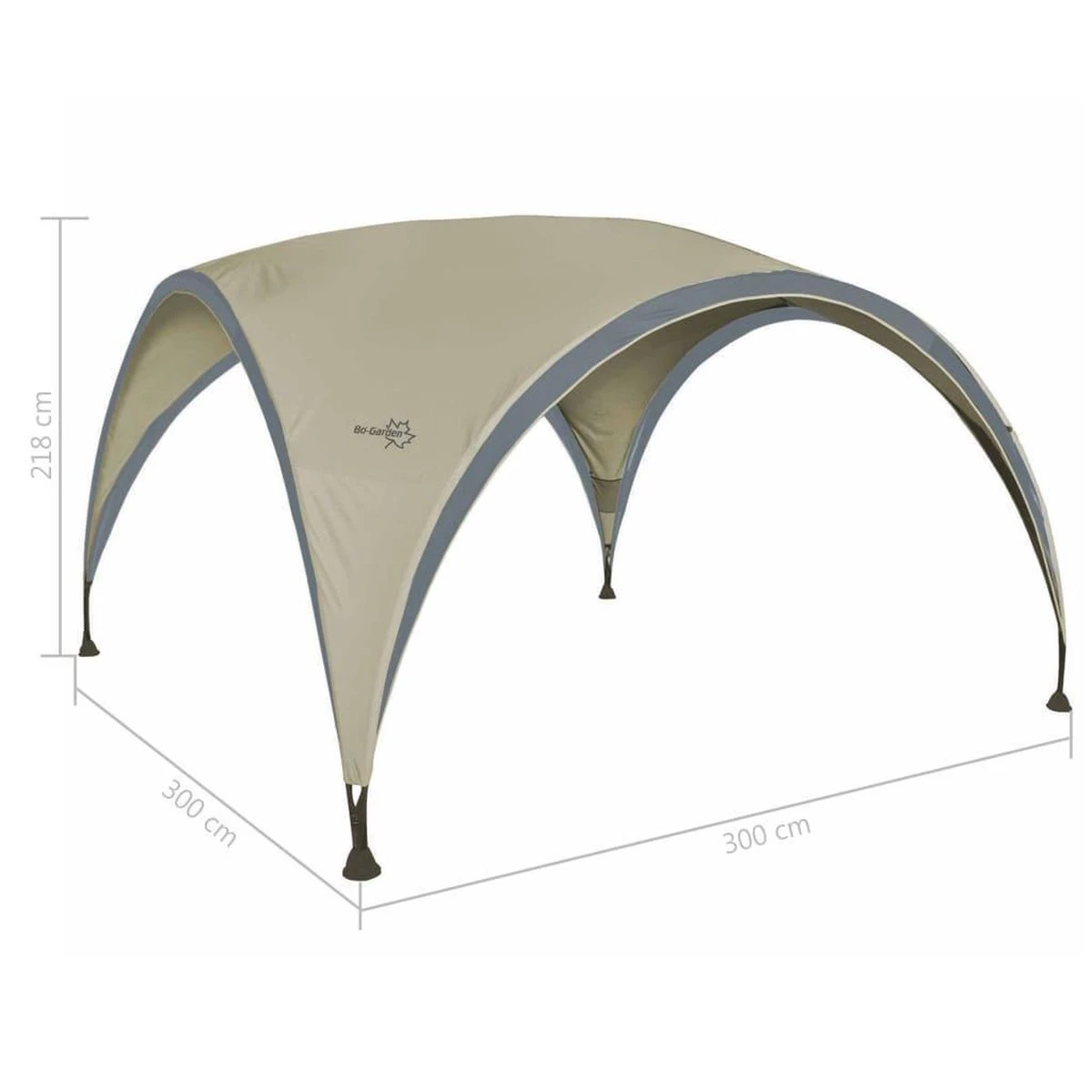 Bo-Camp Party Shelter - Partytent Small - 3x3x2,18 Meter 5 Bo-Camp Party Shelter - Partytent Small - 3x3x2,18 Meter - Afbeelding 5
