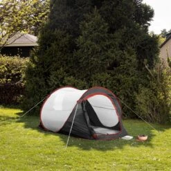 JEMIDI Tweepersoons Pop-up Tent - Opgooitent, Werptent Voor 2 Personen - Ideaal Als Festivaltent Of Kampeertent - Verschillende Kleuren -Bo Camp Goedkope Winkel 1200x1200 579