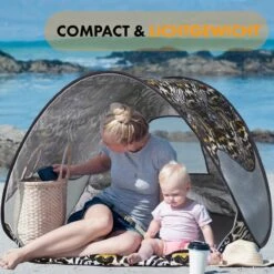 Deryan Luxe Pop Up Strandtent - Anti-UV 50+ - Zoo -Bo Camp Goedkope Winkel 1200x1200 634