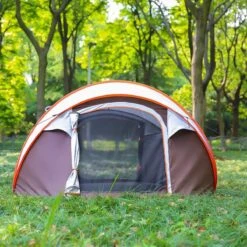 Fly Lab Luxe Pop Up Tent - Kampeer Tent - Grijs/Oranje - 4 Persoons 18 Fly Lab Luxe Pop Up Tent - Kampeer Tent - Grijs/Oranje - 4 Persoons -Bo Camp Goedkope Winkel 1200x1200 654