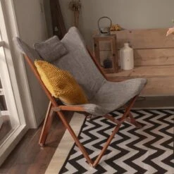 Bo-Camp - Urban Outdoor - Relaxstoel - Bloomsbury - L - Oxford Polyester - Grijs -Bo Camp Goedkope Winkel 1200x1200 66