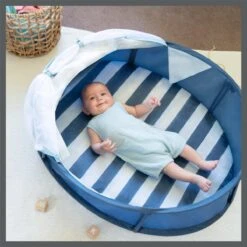 Babymoov Babyni Speelruimte & Extra Bedje Anti-UV FPS 50+ Marinière 11 Babymoov Babyni Speelruimte & Extra Bedje Anti-UV FPS 50+ Marinière -Bo Camp Goedkope Winkel 1200x1200 690