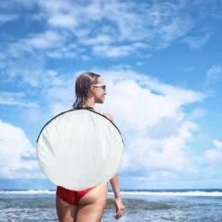 Relaxdays Strandtent Pop-up - Omkleedtent - 145x180 Cm - 2-3 Personen - Beachtent -compact - Oranje -Bo Camp Goedkope Winkel 1200x1200 702