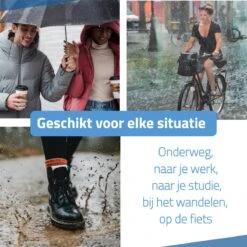 GOAT Outdoor® Stormparaplu - Paraplu - Opvouwbaar - Windproof Tot 100kmp/u - ⌀ 105 Cm - Paraplu - Zwart -Bo Camp Goedkope Winkel 1200x1200 926